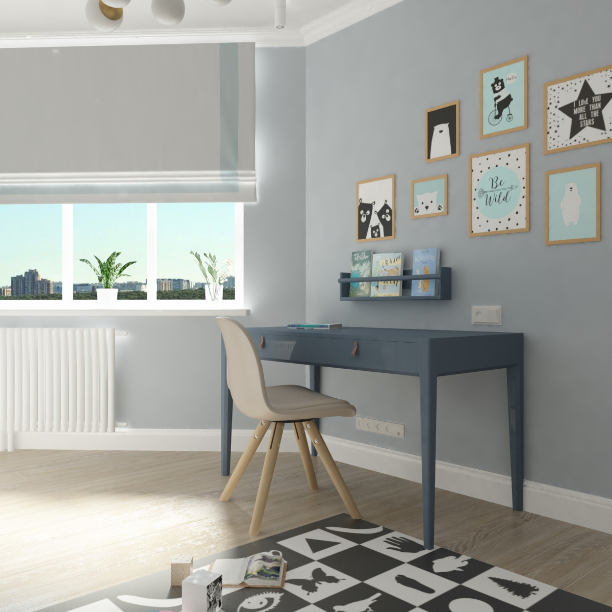 Проект в ЖК Высоково, г.Нижний Новгород.