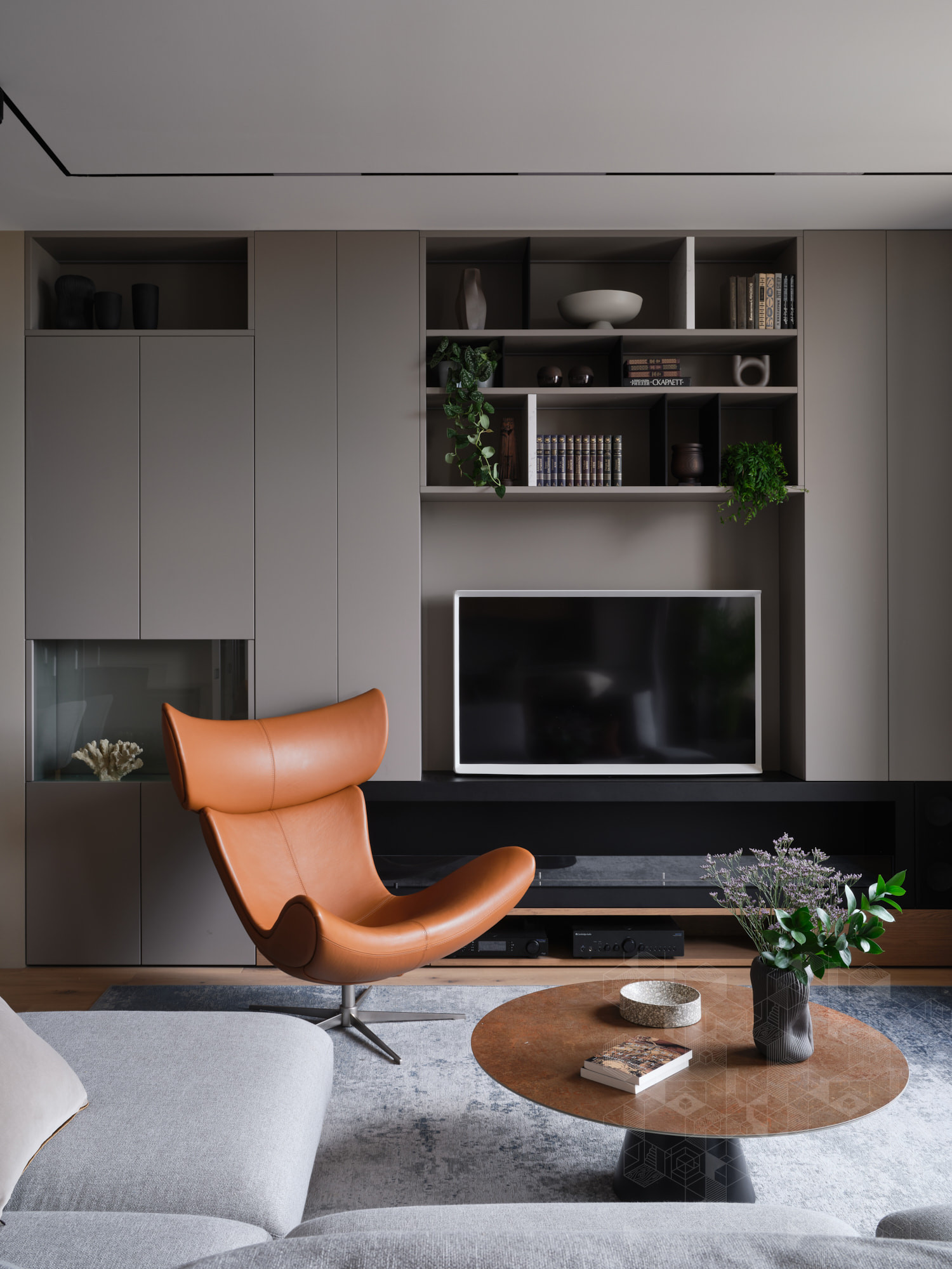 Проект недели: Спокойная кухня-гостиная в «природной» гамме