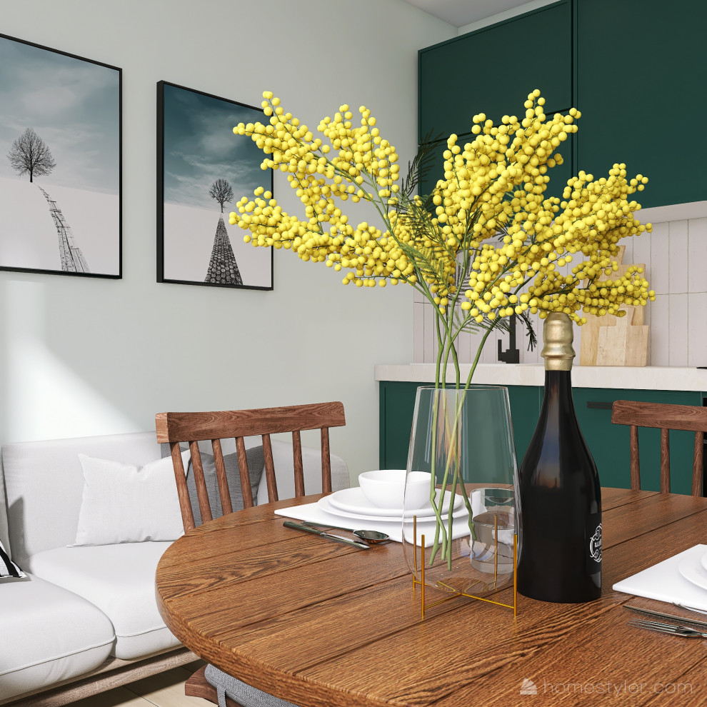 Трехкомнатная квартира для семейной пары