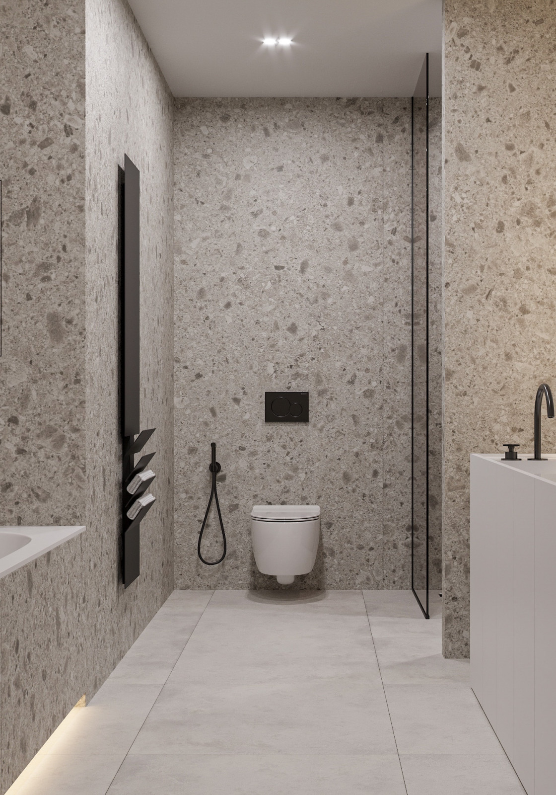 Обложка проекта: Дизайн ванной комнаты