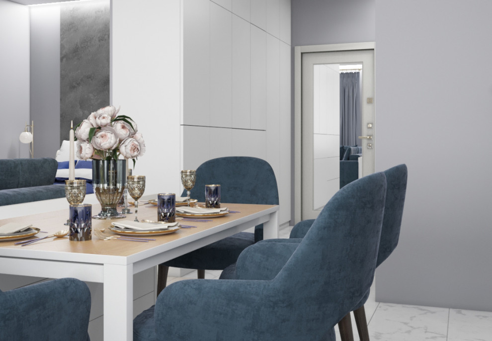 Проект квартиры со свободной планировкой