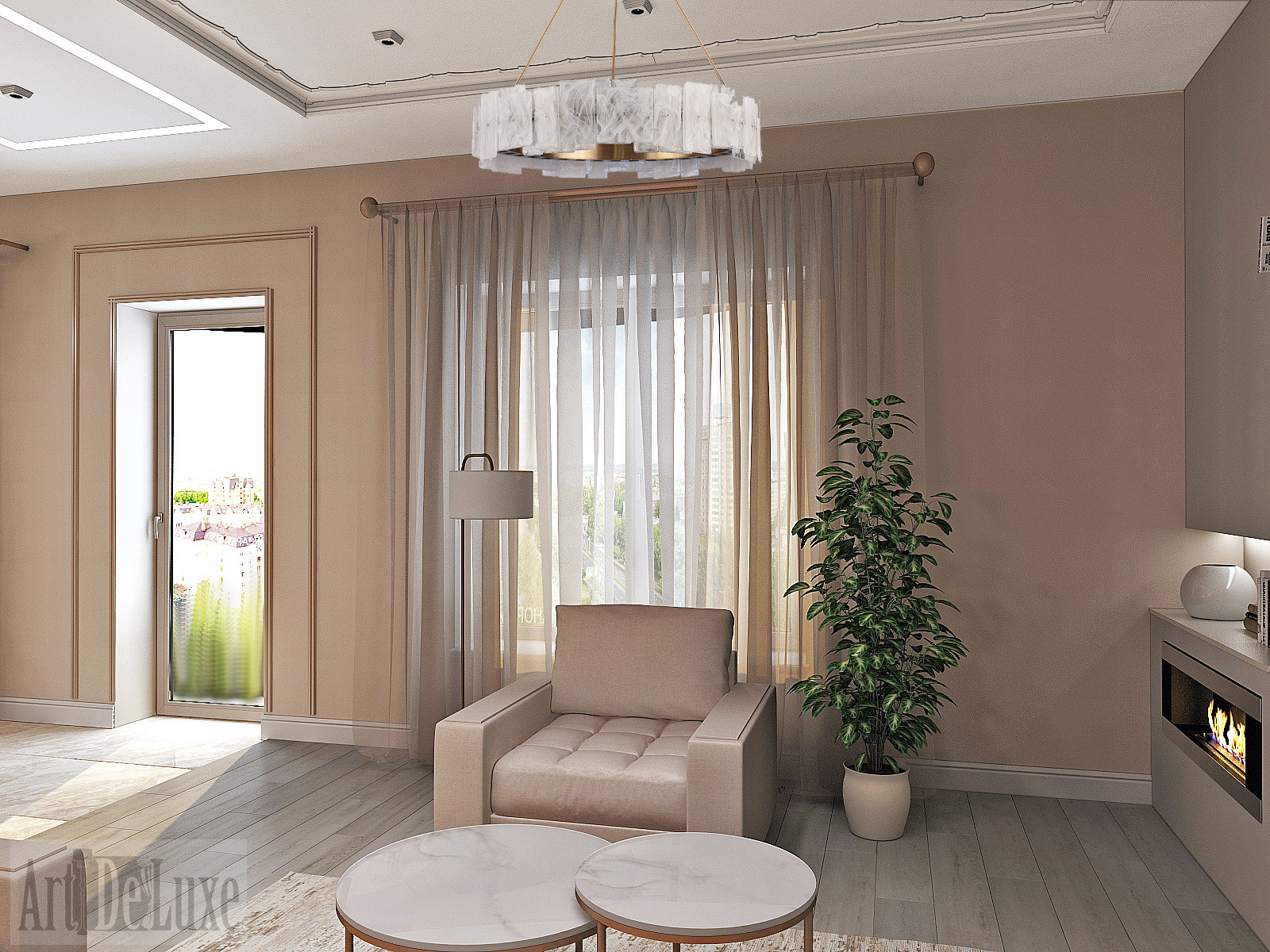 Гостиная, Усадьба Аэропорт