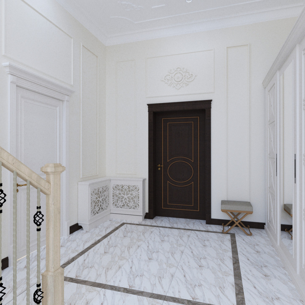 Интерьер с элементами классики