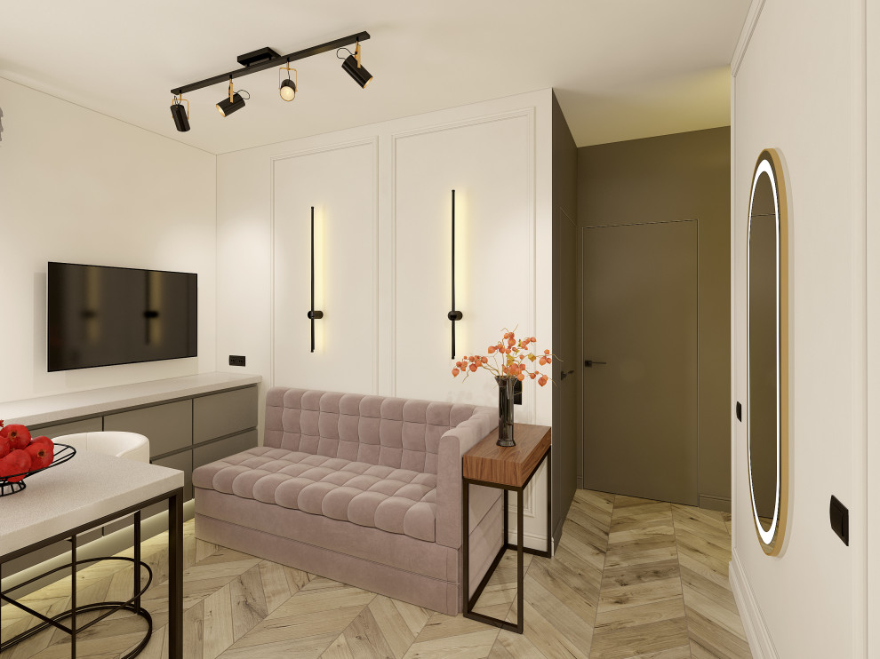 Квартира 47,66 кв. м (в современном стиле)