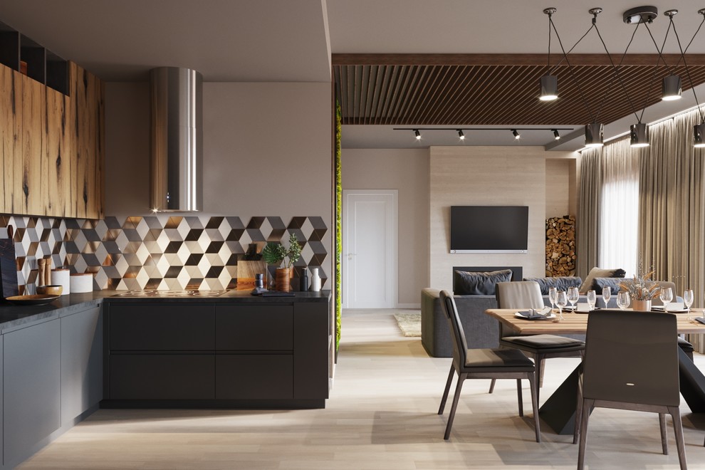 Квартира 115 кв.м. в современном стиле  ЖК I'm.