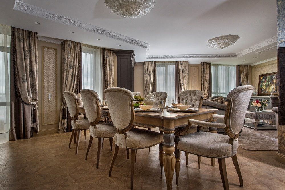 Частный интерьер в ЖК "Антарес"