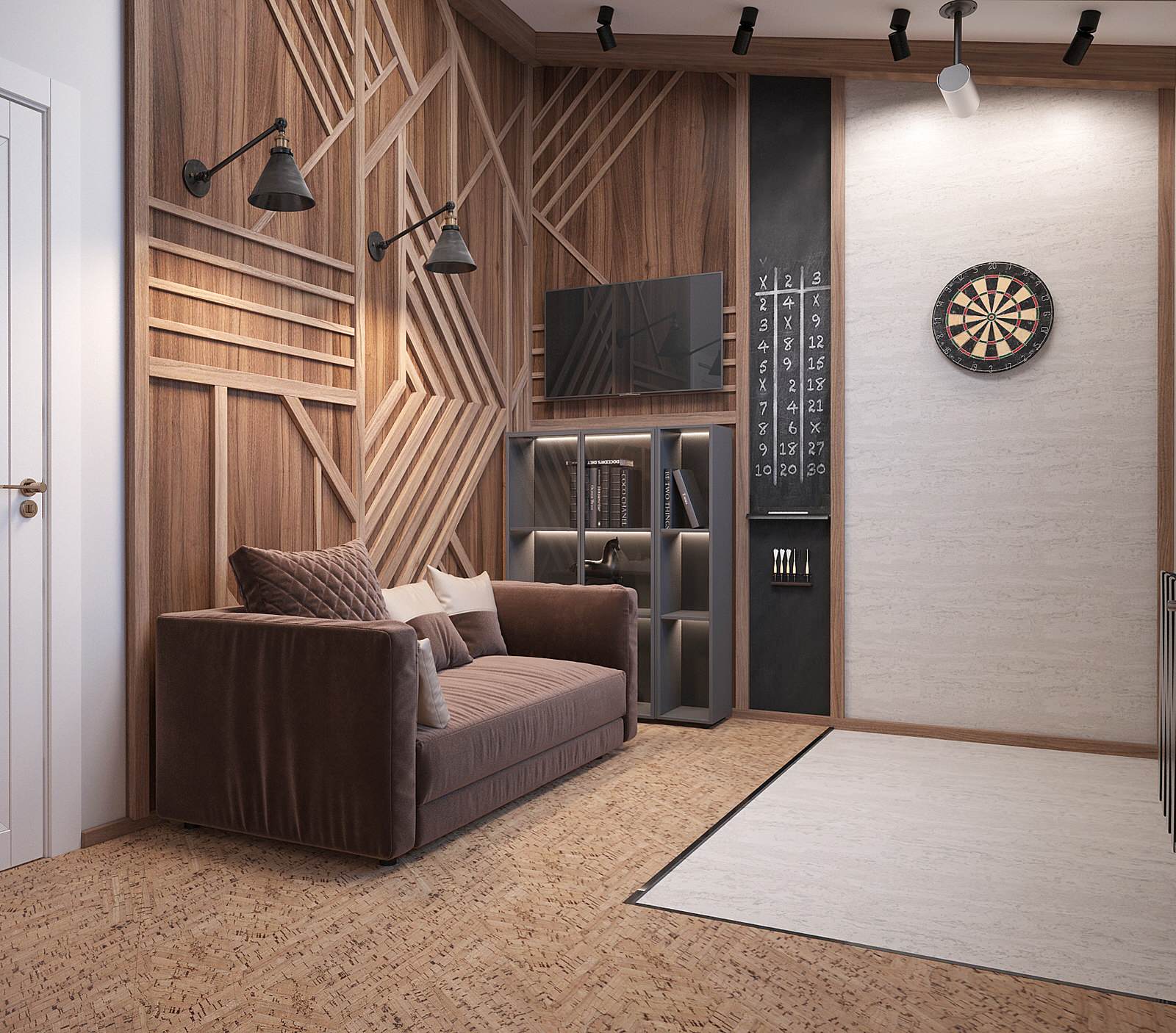 Обложка проекта: Дартс-комната
