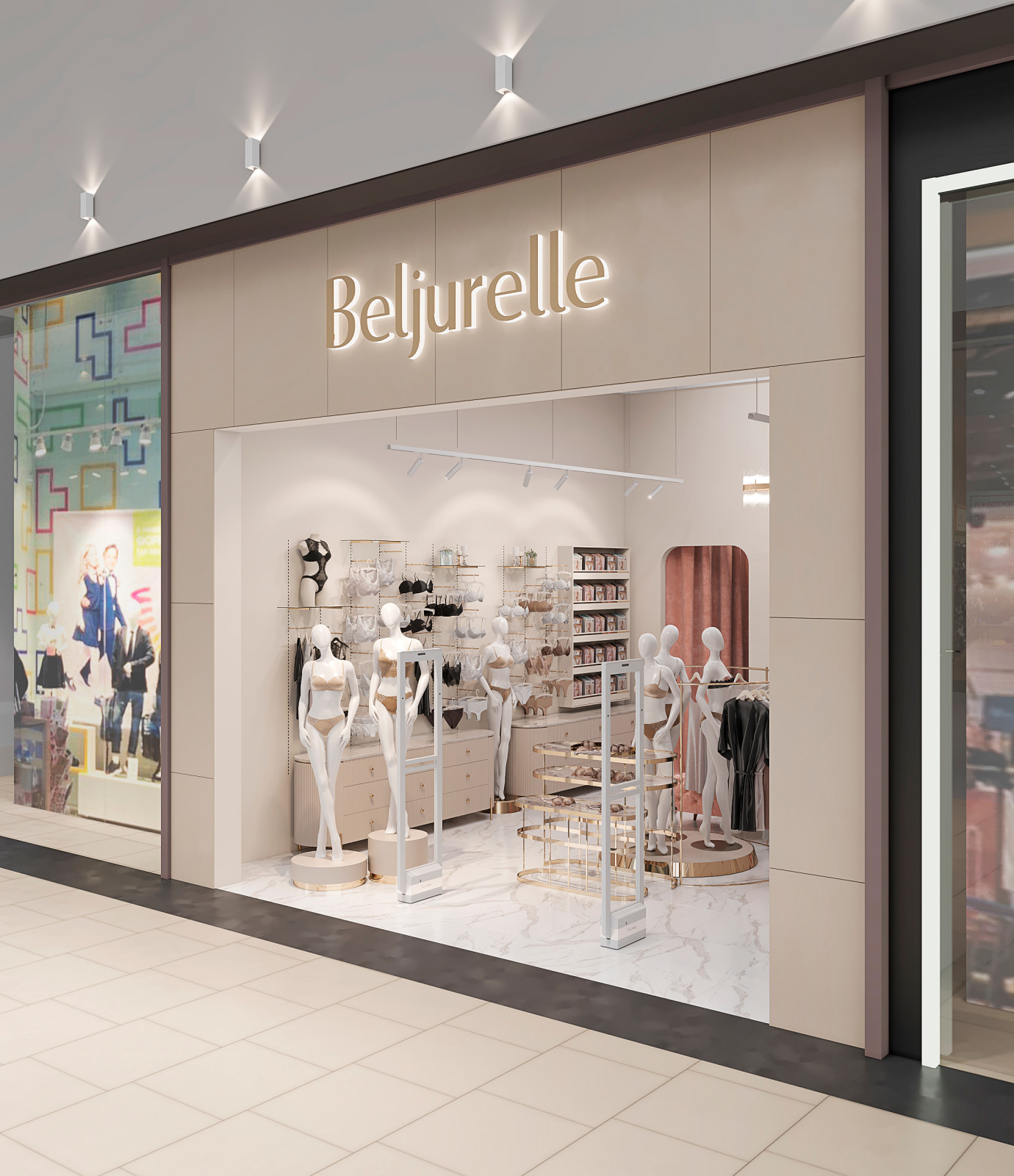 Обложка проекта: Дизайн проект магазина  женского нижнего белья.