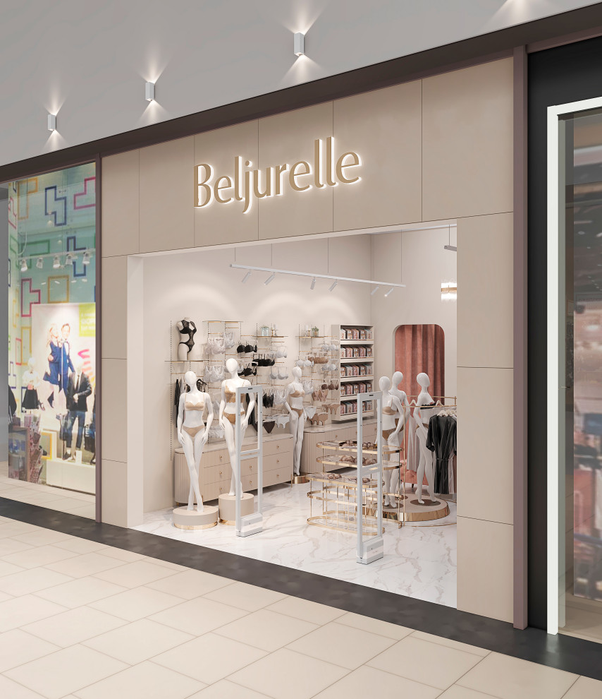 Обложка проекта: Дизайн проект магазина  женского нижнего белья.