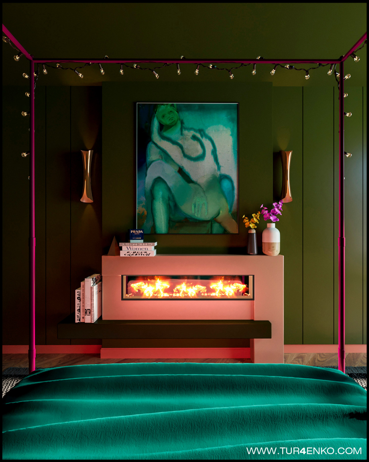 Неординарный дизайн квартиры в стиле контемпорари в ЖК "ЗИЛАРТ"