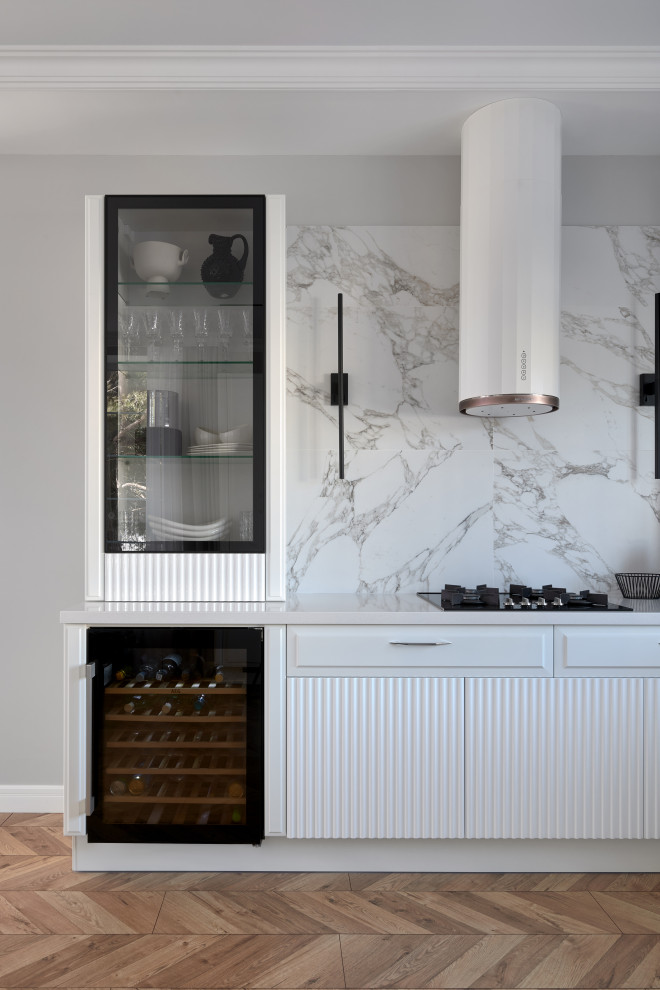 Современный интерьер с нотками классики: дом в Воронеже