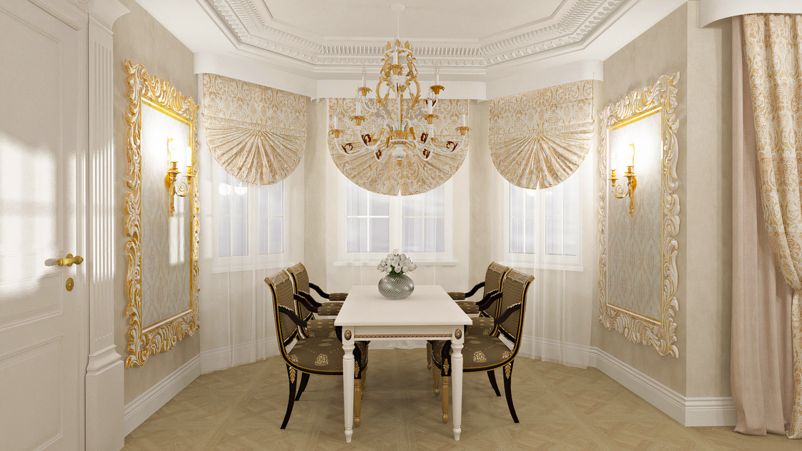 Загородный дом в стиле барокко