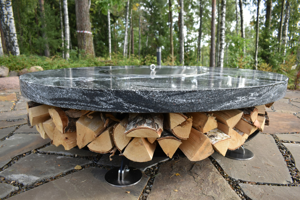 Зона отдыха с видом на Финский залив