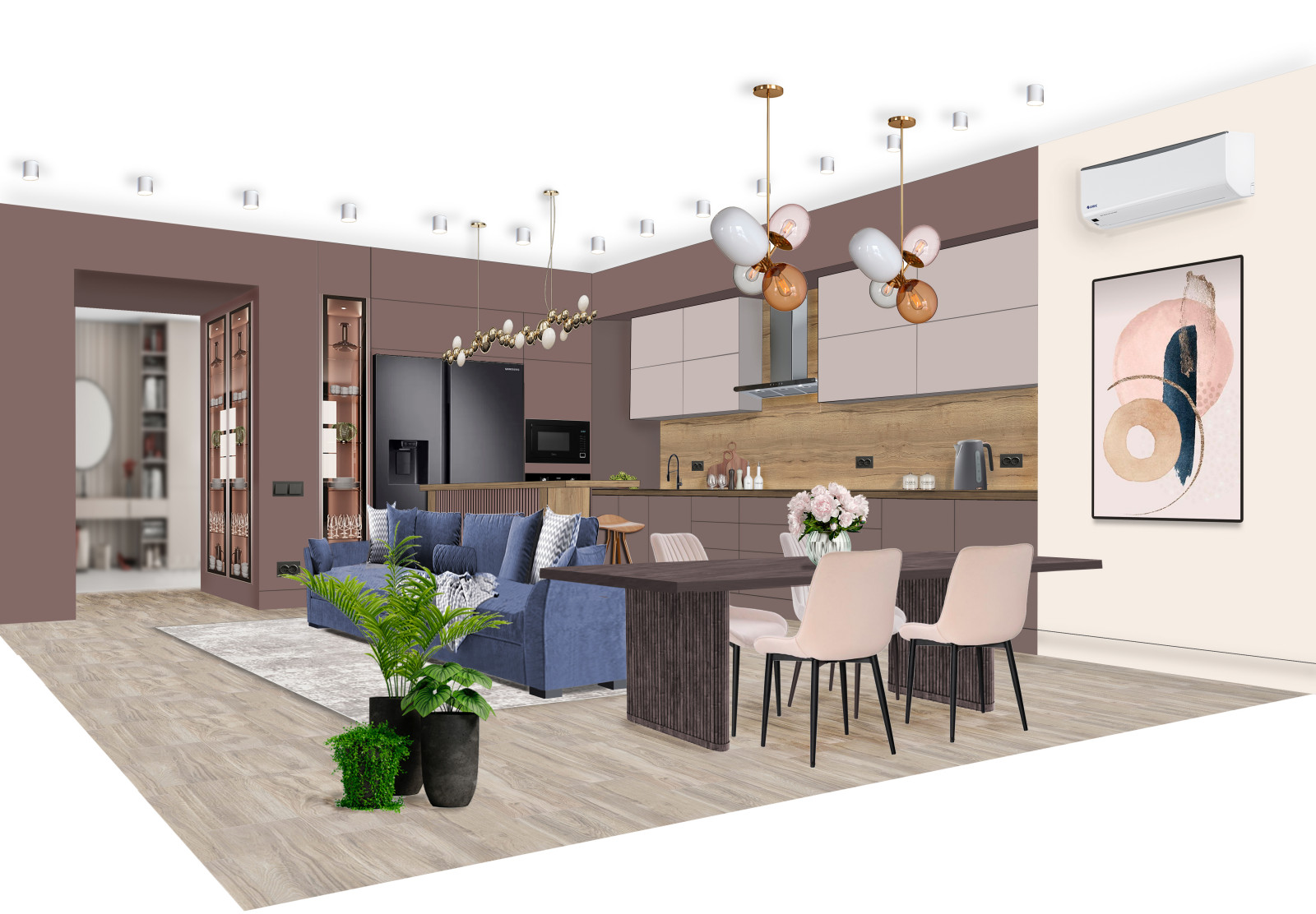 3d коллажи интерьеров