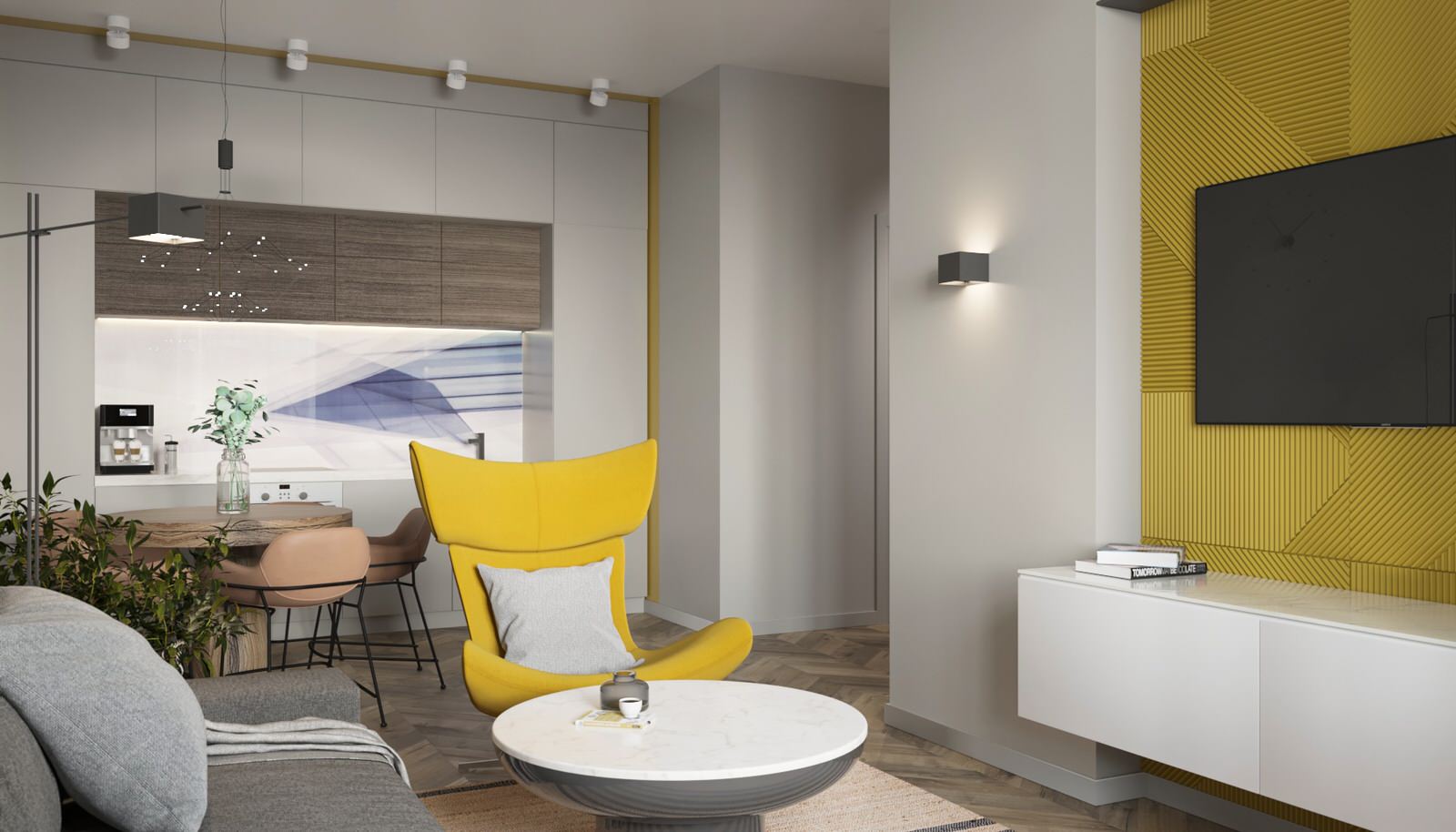 Стильная трешка в ЖК Символ