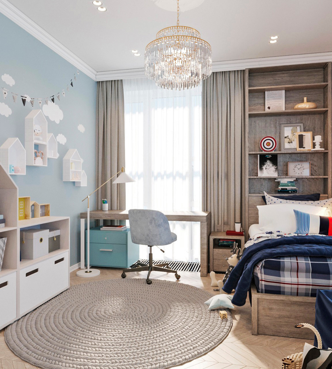 Ренессанс в квартире 100 м2