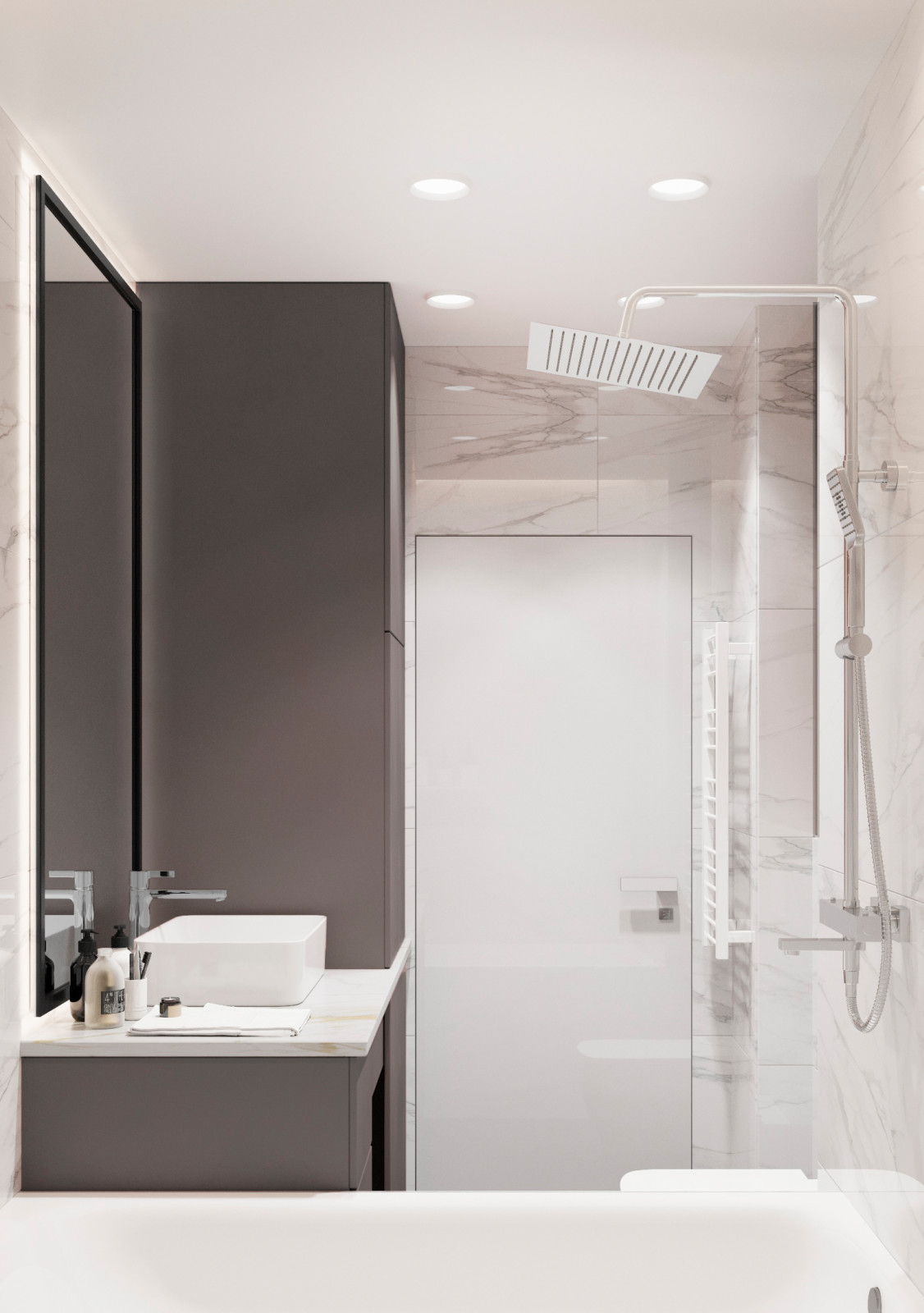 Дизайн-проект для молодой семьи в ЖК Лучи