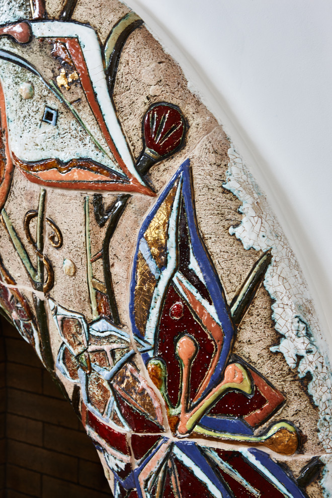 Камин "Цветочная симфония"