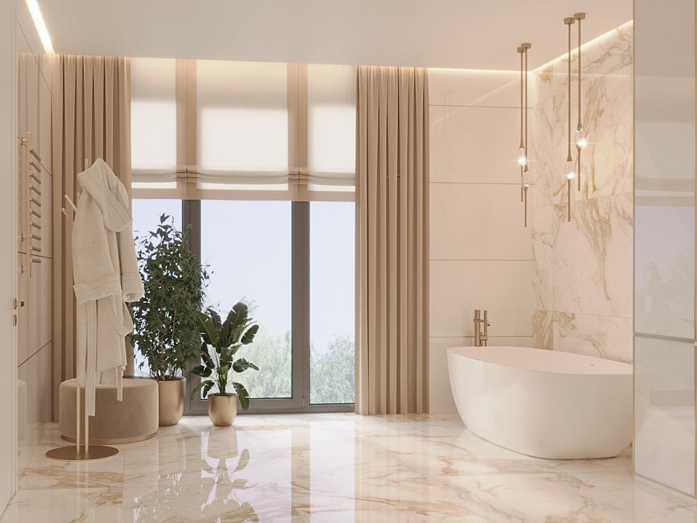 Дизайн интерьера дома 230м2