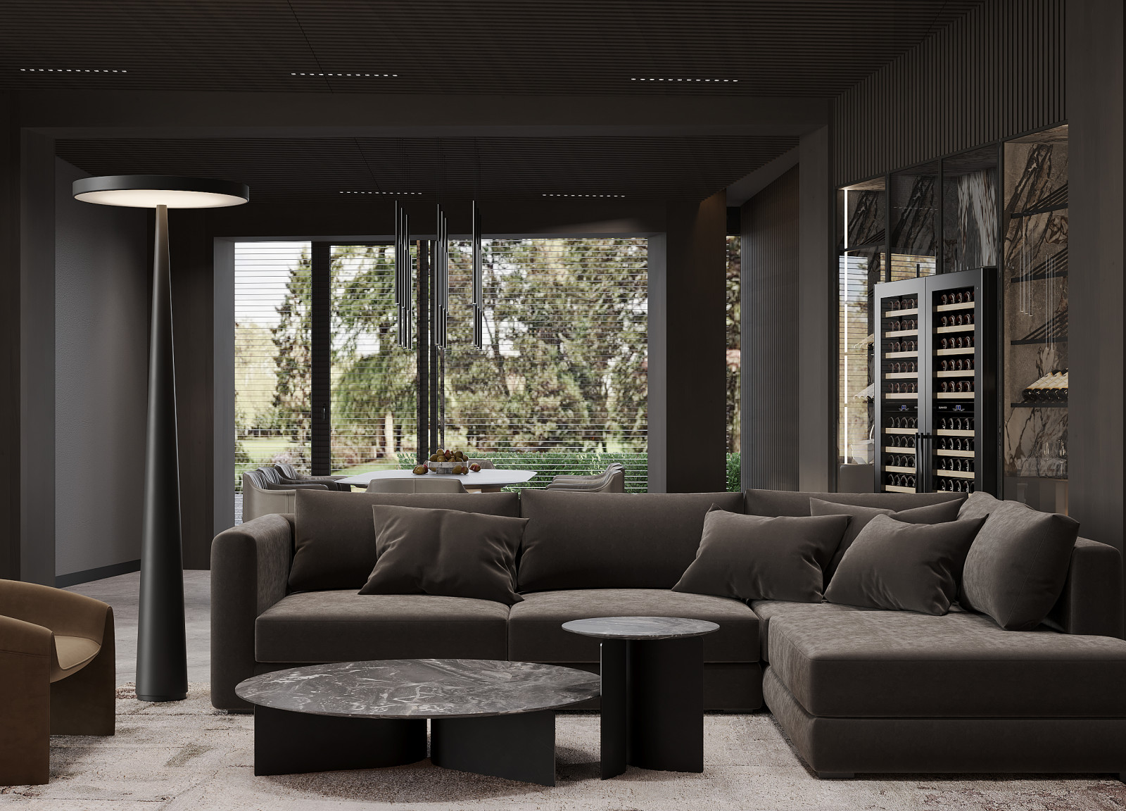 интерьер дома, Барбошин овраг, 800м2