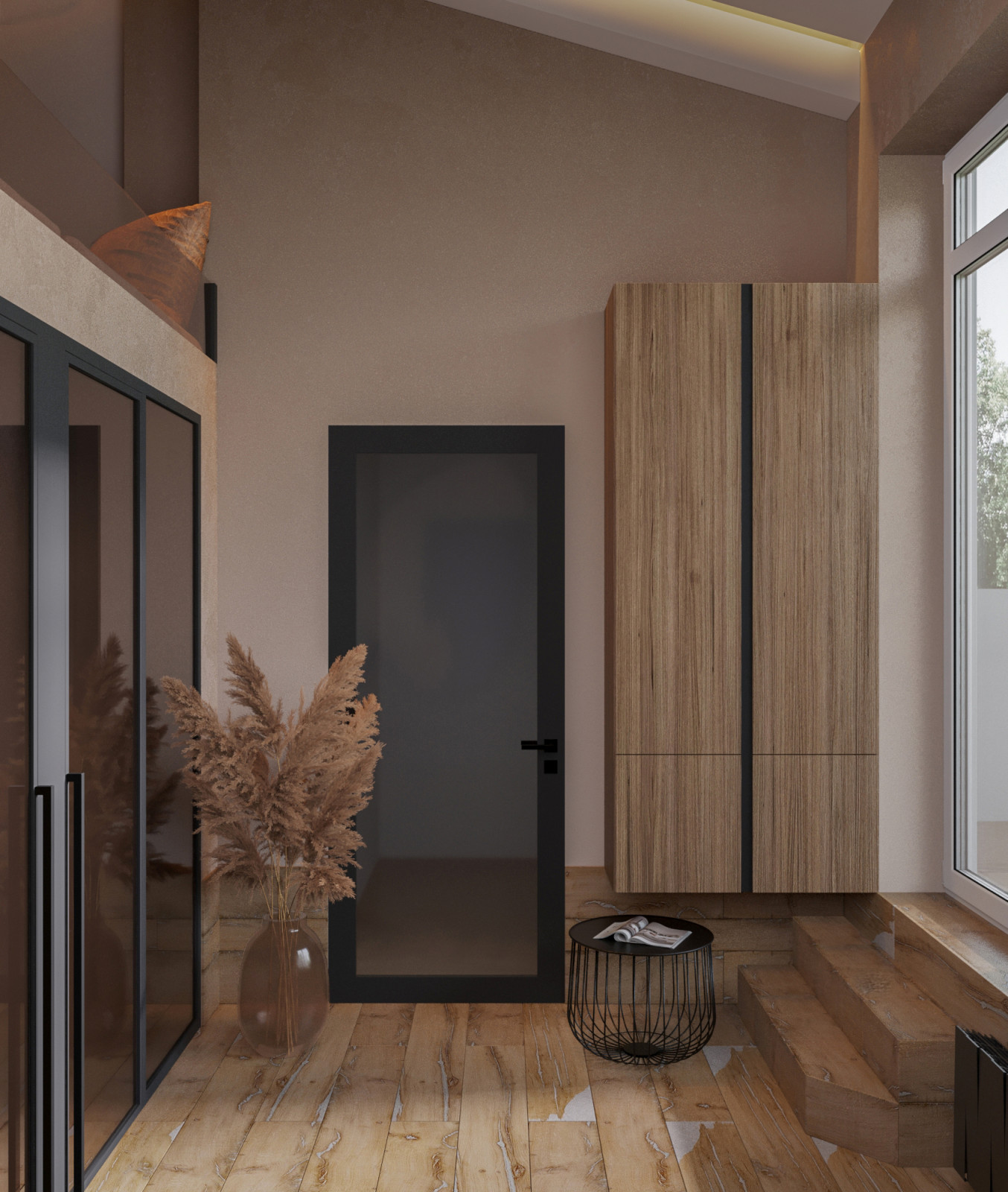 Зона отдыха - коридор