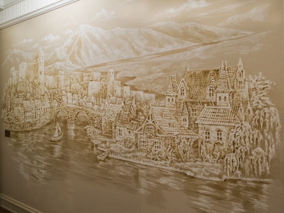 Рельеф "Европейский город"