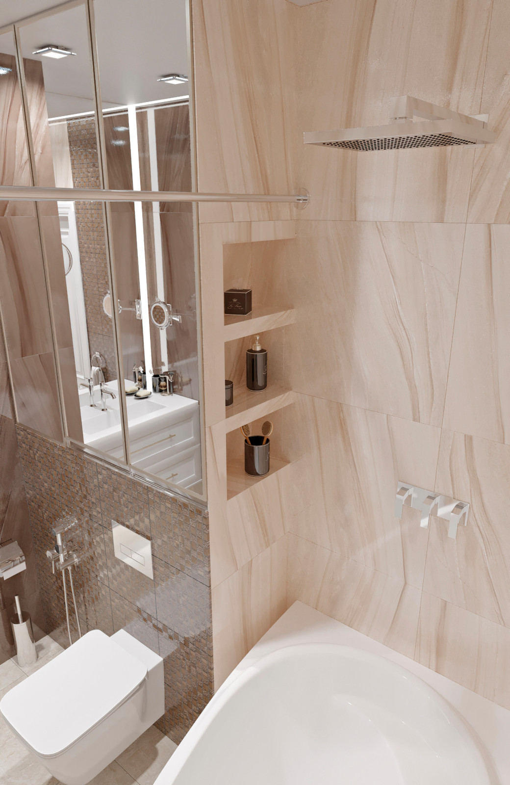 Дизайн квартиры в стиле неоклассика