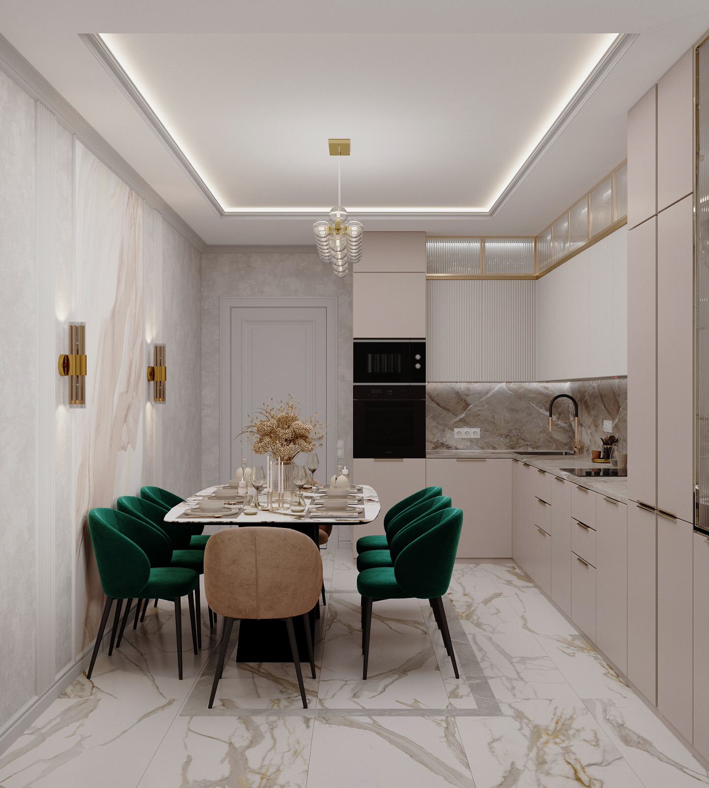 ЖК Белая дача (108 m²)