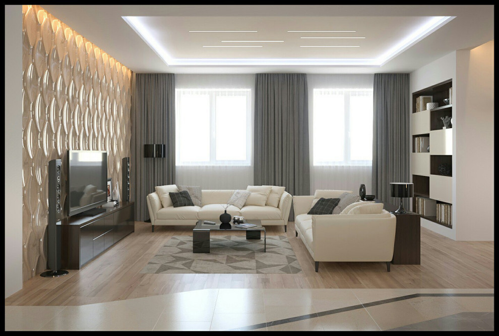 Дизайн проект частного дома в современном стиле