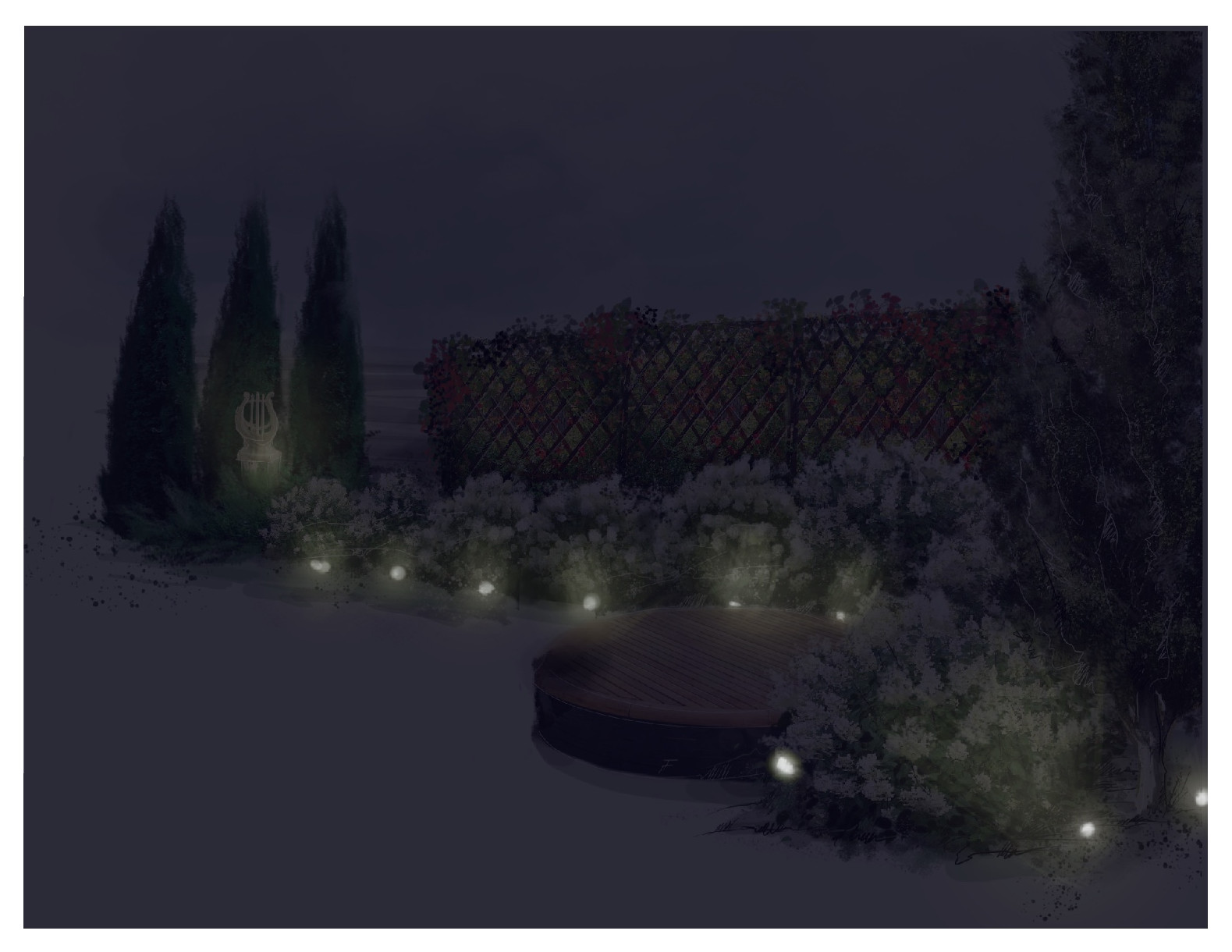 Оформление общественного пространства в КП