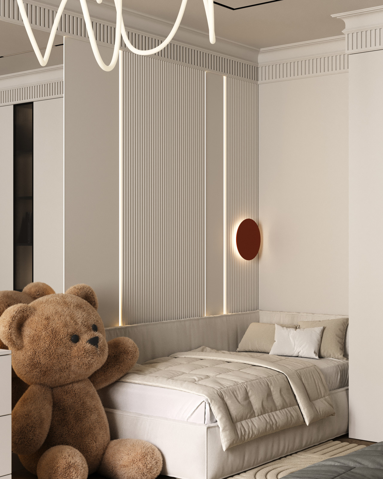 Проект трехкомнатной квартиры