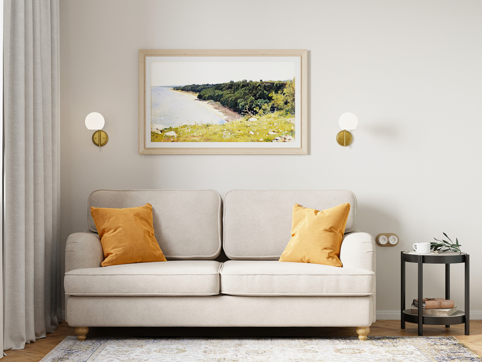 Квартира на Кутузовском проспекте с элементами ретро