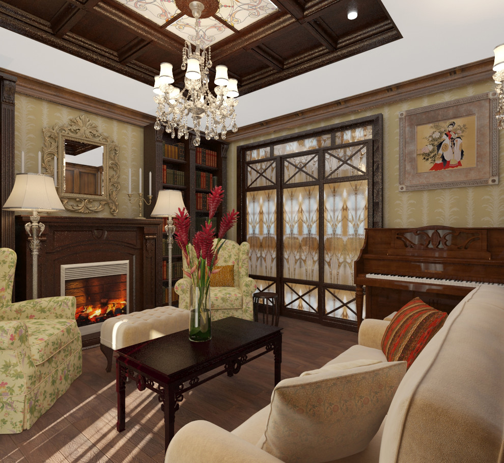 Викторианский стиль с элементами шинуазри