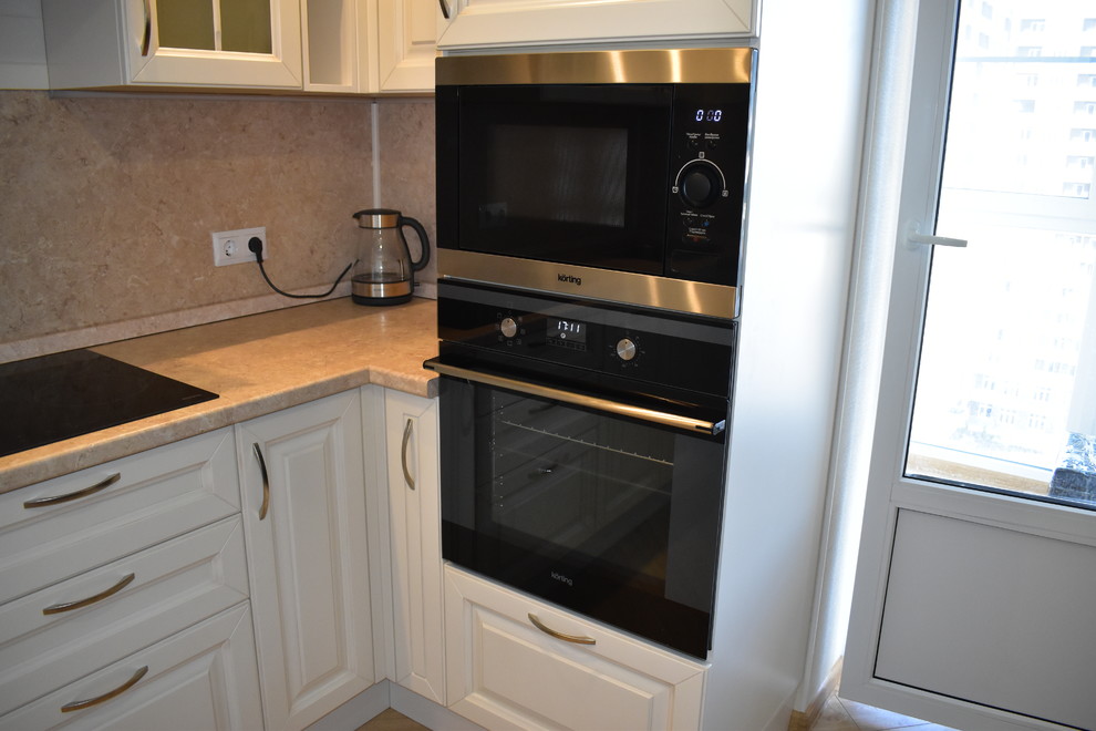 Кухня из массива бука, модель ЭКО