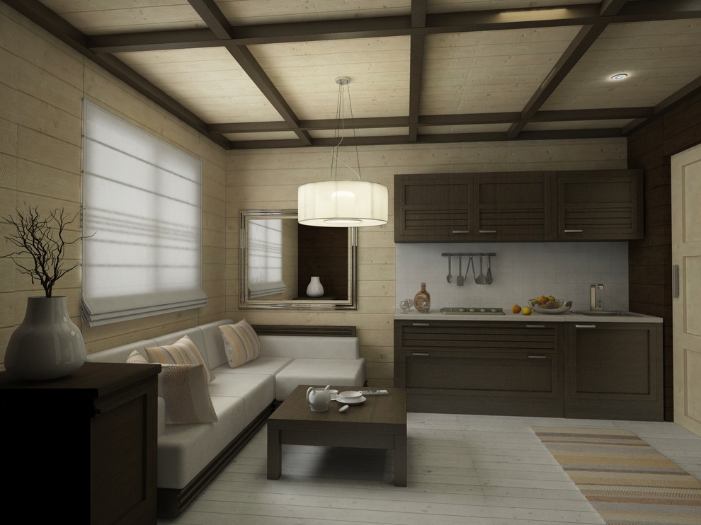 Обложка проекта: Интерьер гостевого дома с баней / Interior of the guest house with a bath