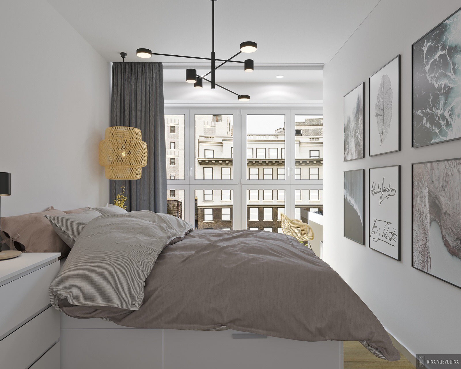 Однокомнатная квартира для молодой девушки