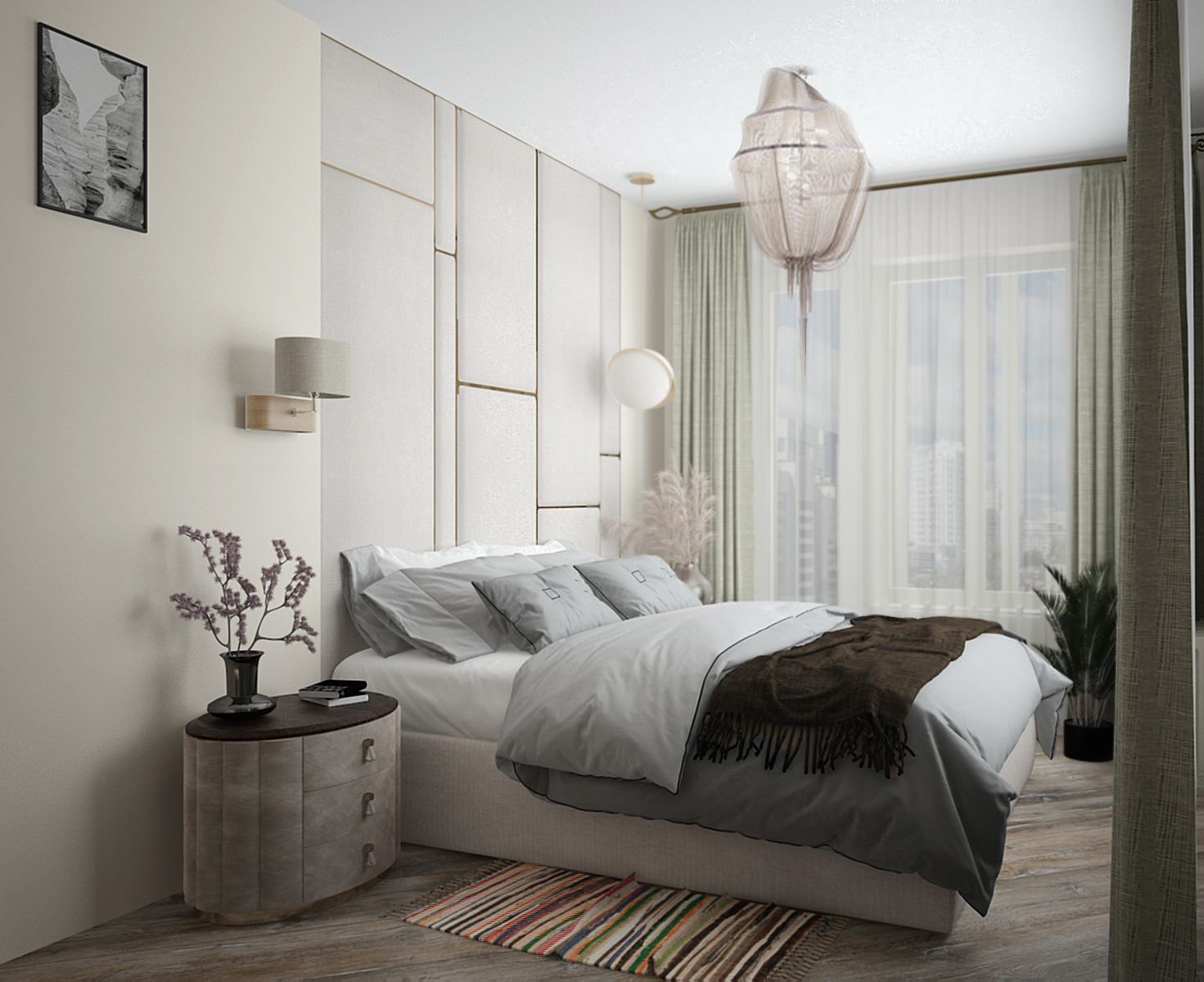 "Лофт", 105 кв. в ЖК "Гринада", 2019 г.