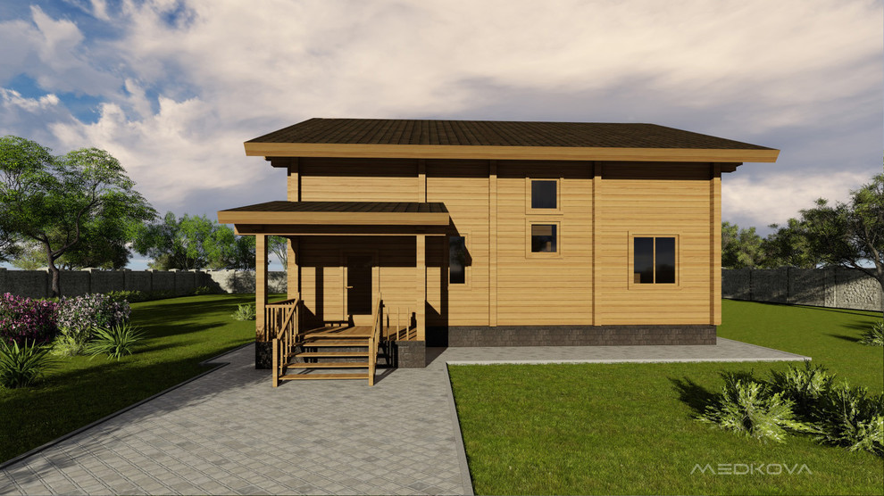 Дом из бруса в г.Ульяновске