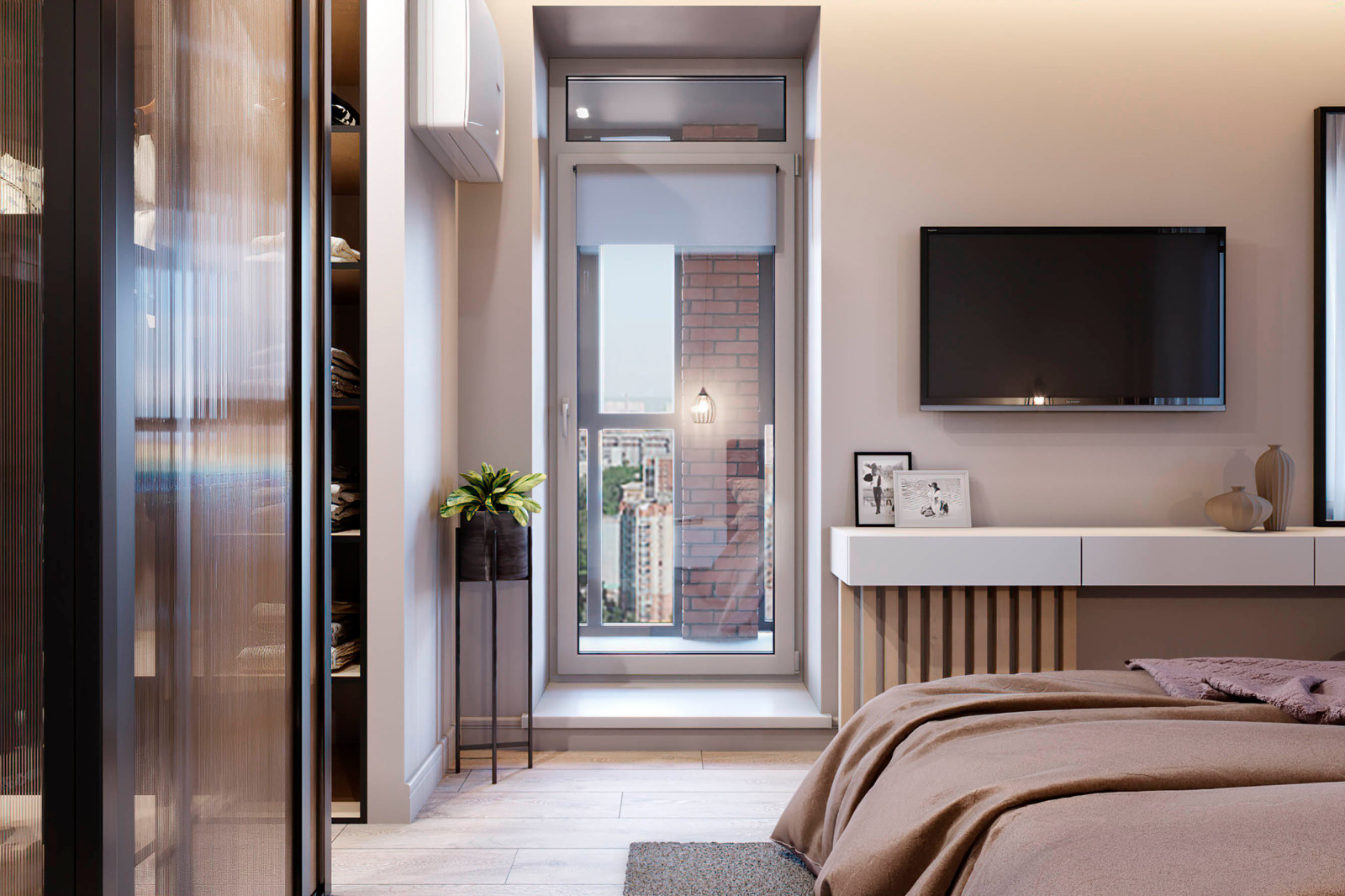 интерьер спальни