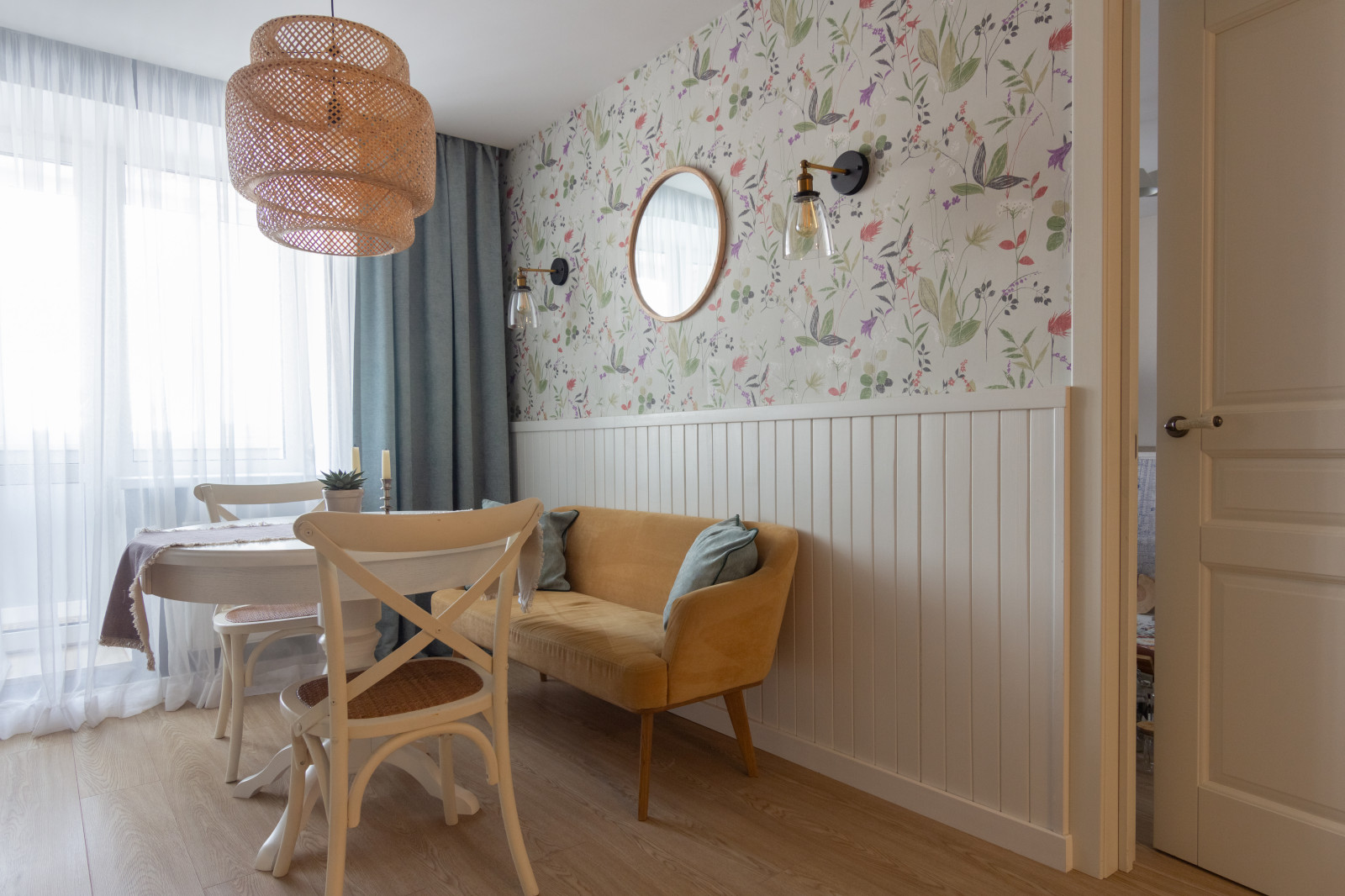 Реализованный проект 2-комнатной квартиры 71.00м/кв