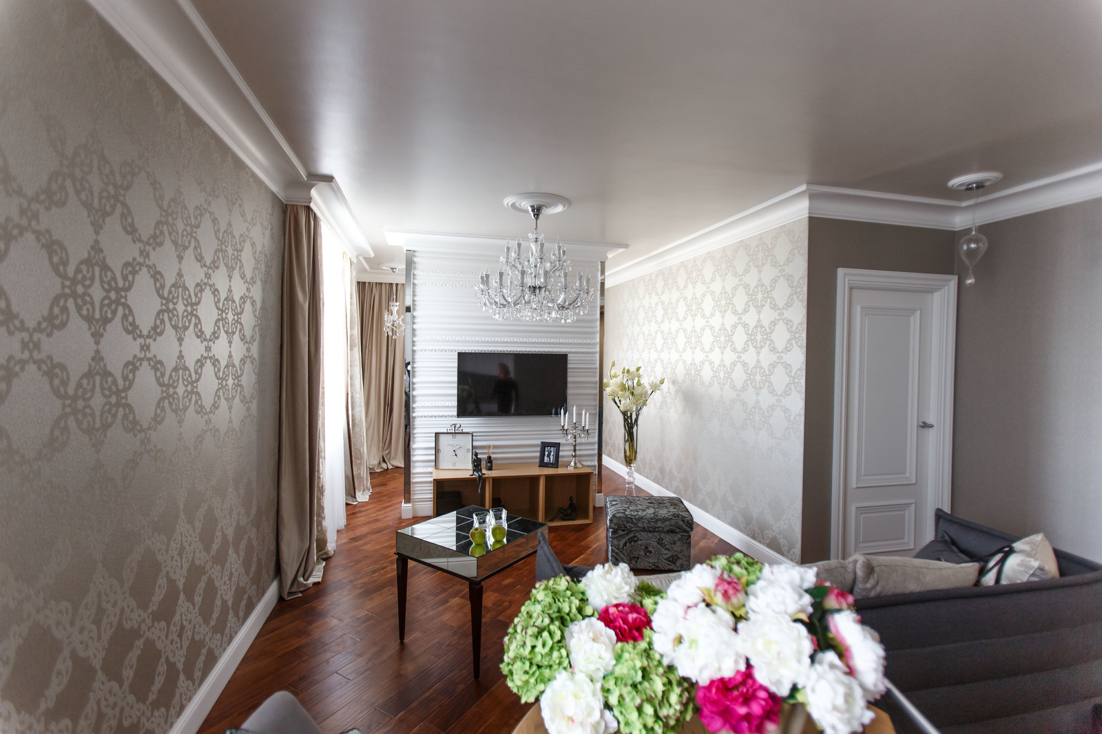 Интерьер квартиры-шкатулки