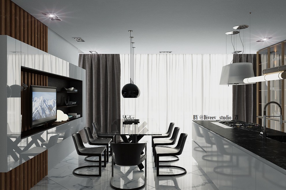 кухня-гостиная