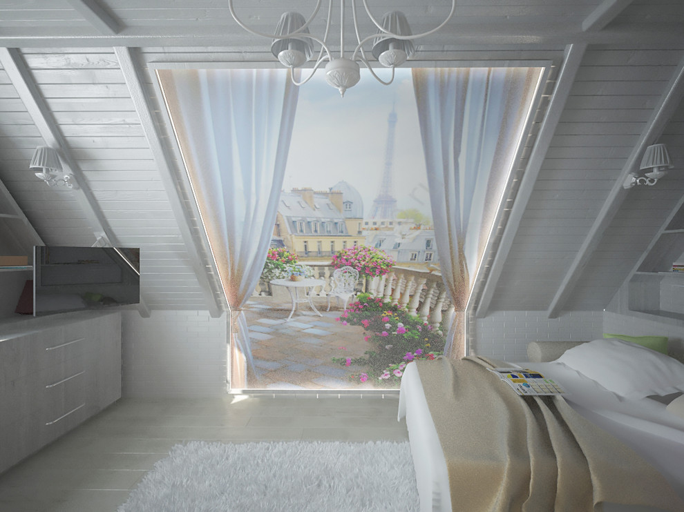 Дом семьи с тремя детьми