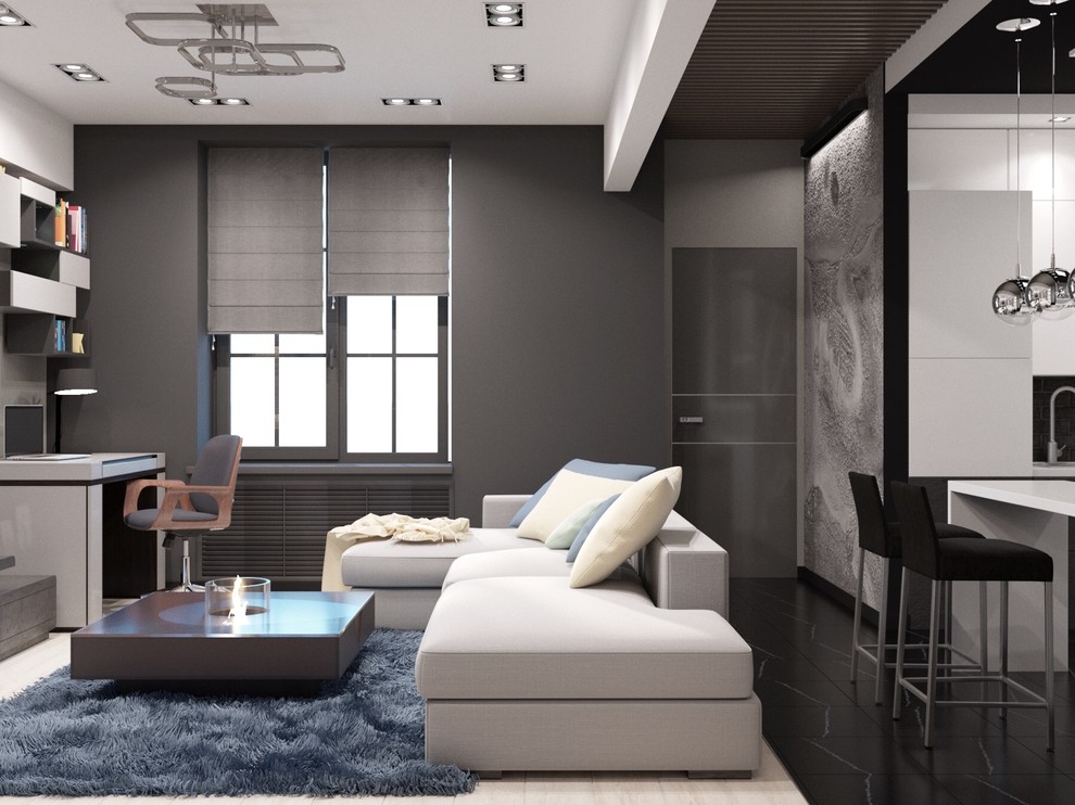 Обложка проекта: Квартира холостяка г.Москва Пр.Мира