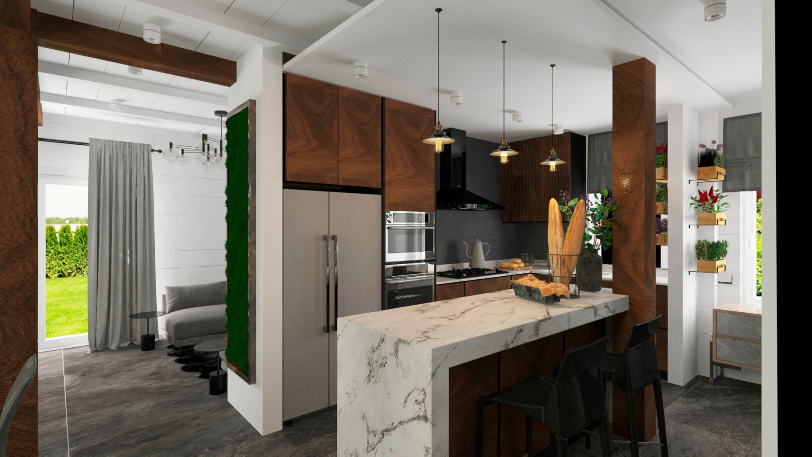 Деревянный дом в Егорьевске