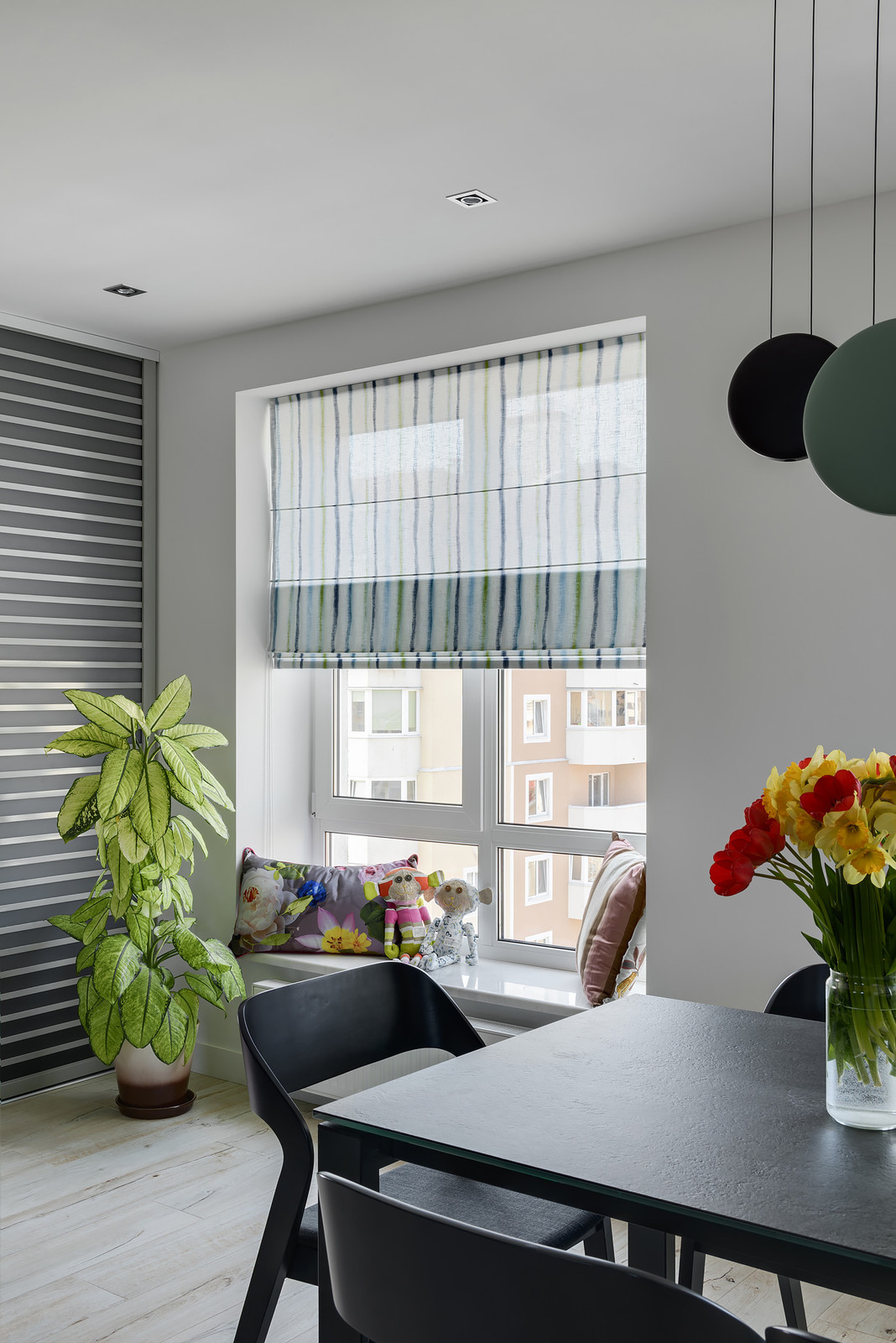 Квартира Оксаны с зимним и летним текстилем