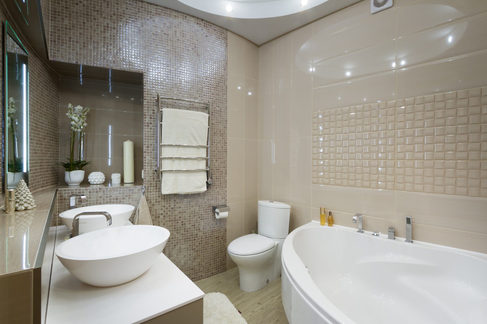 Проект ванной комнаты архитектора Кати Камбаровой