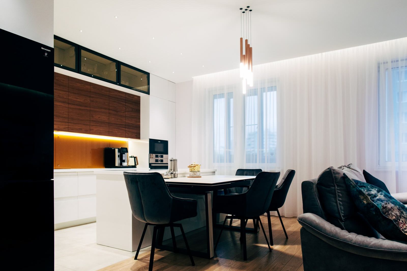 Ремонт кухни-гостиной