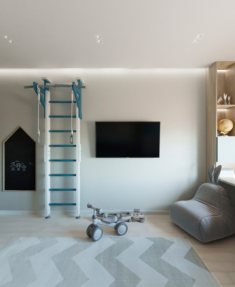 Квартира для молодой семьи в стиле эклектика