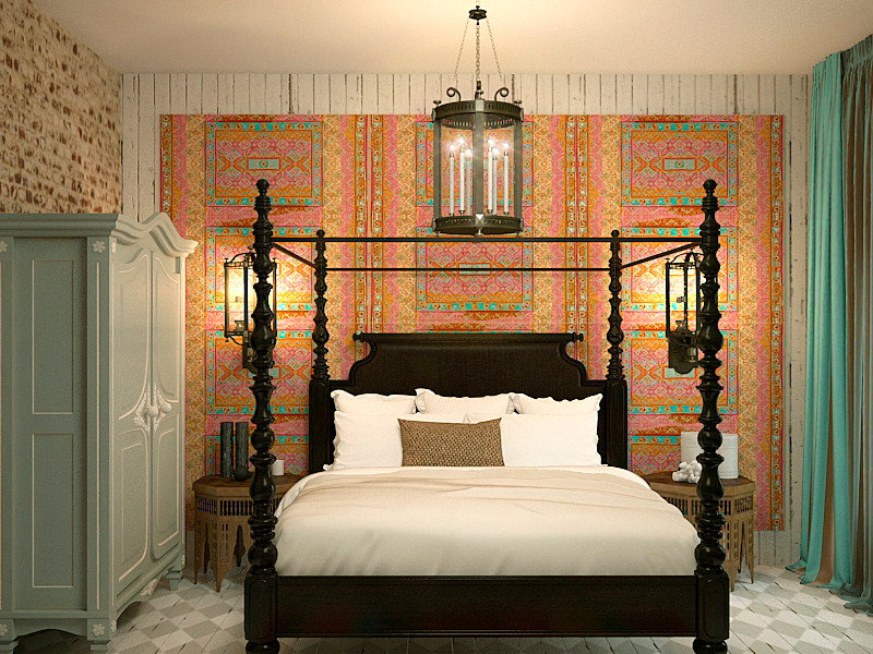 Обложка проекта: Охотничий домик в лесу